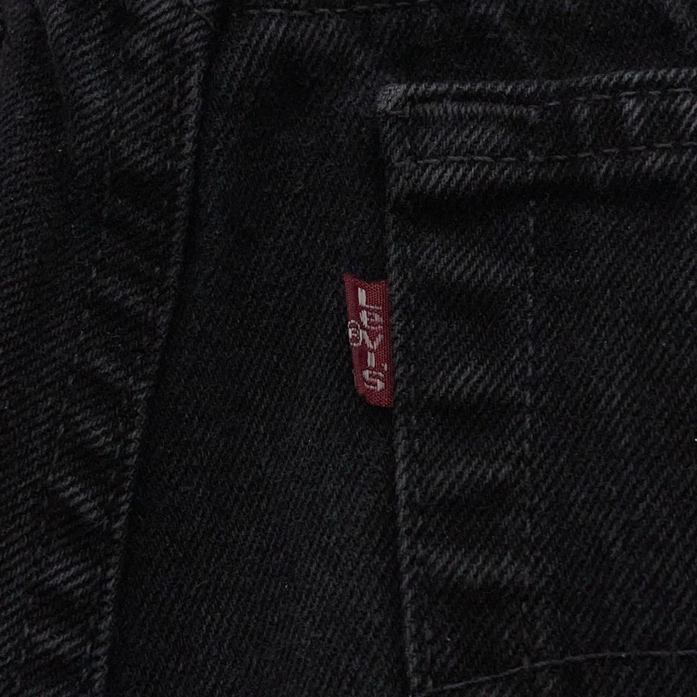 Vintage 90s Levi's 521 Tapered Fit Jeans Womens 10 Dark Brown Denim Size 27x27.5 - Picture 9 of 15